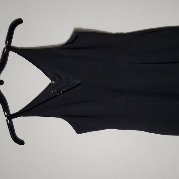 Donna Morgan wide leg pants jumpsuit, night out, event, black, women's size 6 - Picture 3 of 9